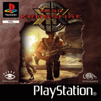 KKND Krossfire PAL Playstation PAL box art